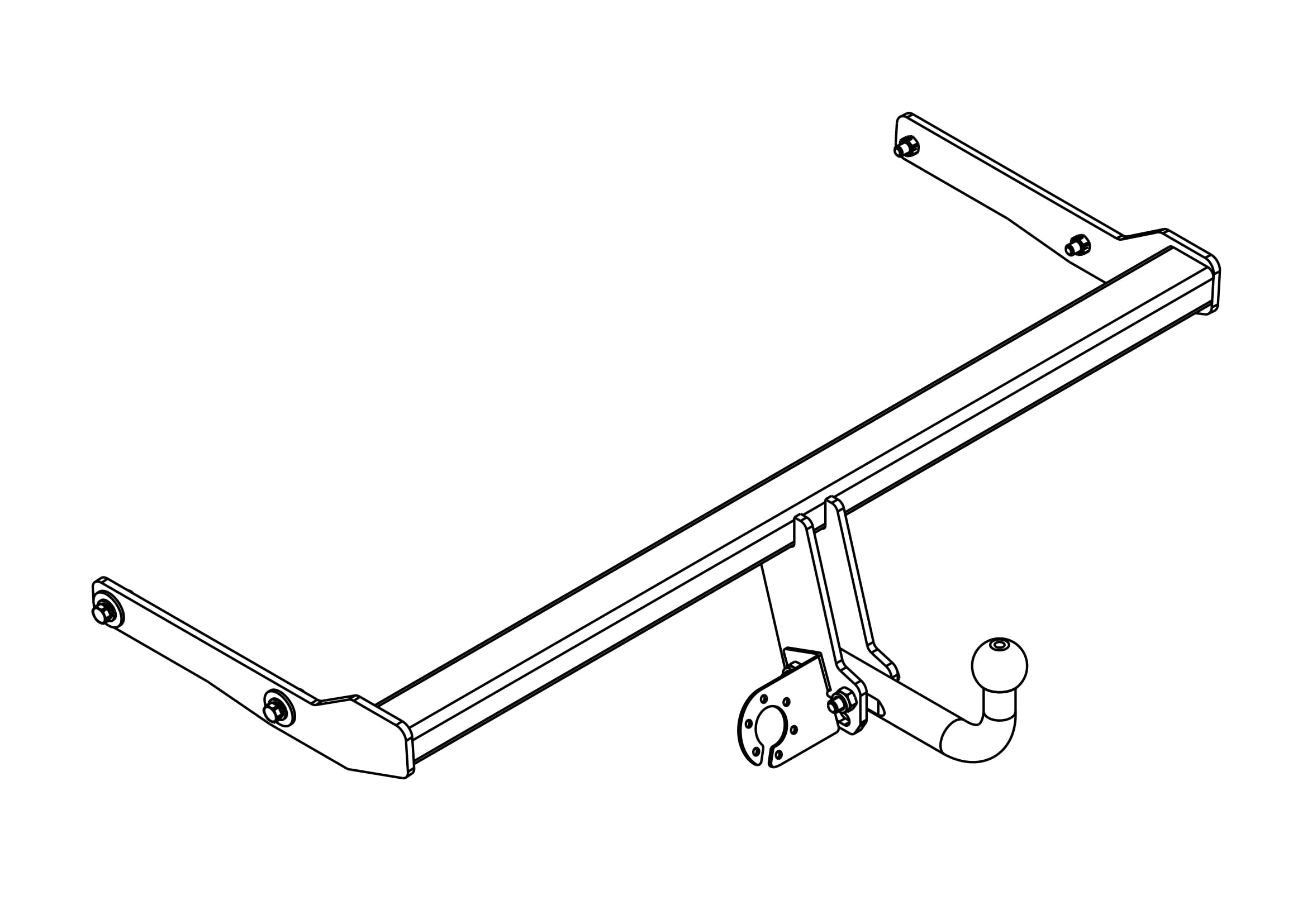 ТСУ SKODA Karoq (2020-)
